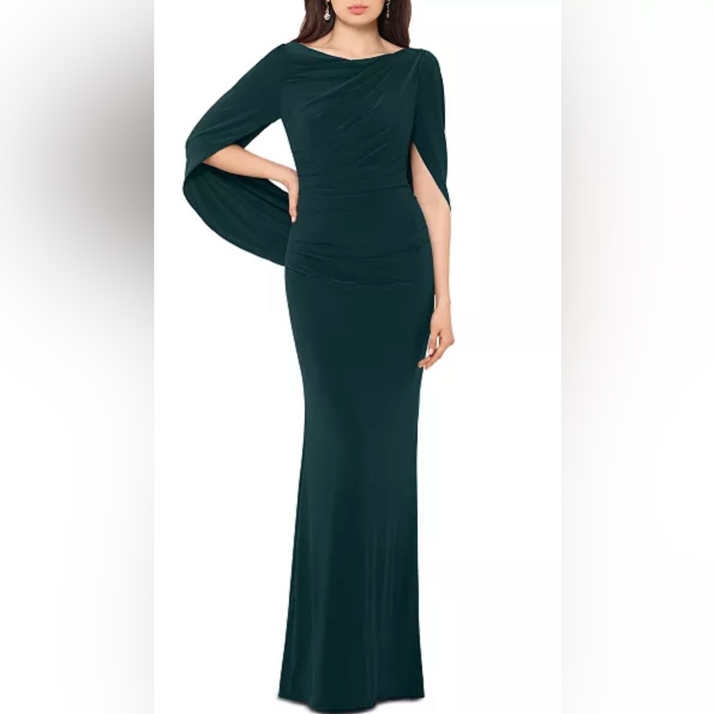 Betsy & Adam Drape-Back Gown